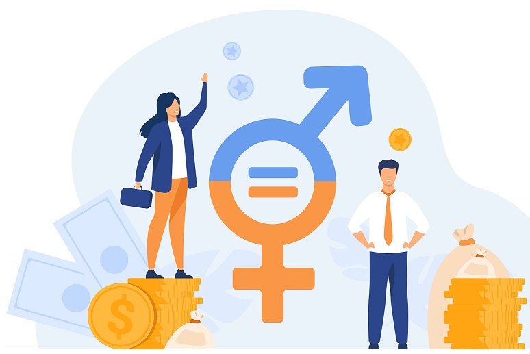 Gender wage equality in business